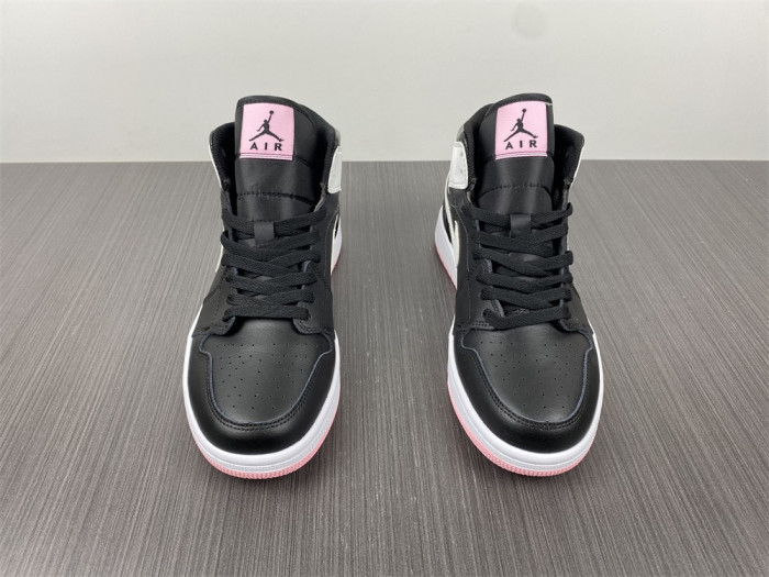 Jordan 1 Mid Arctic Pink Black (GS) 555112-061
