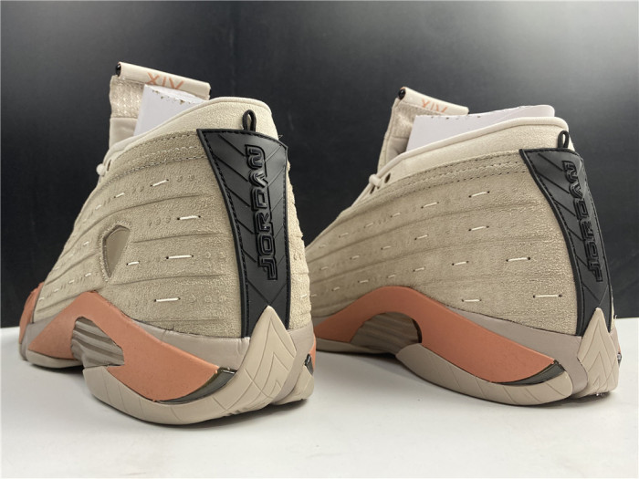 Clot Air Jordan 14 Low Sepia Stone DC9857-200
