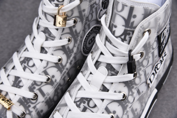 B23 OBLIQUE HIGH TOP SNEAKERS T00480H053