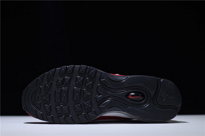 Nike mens Air Max 98 “Gym Red” White/Black-Gym AH6799-101