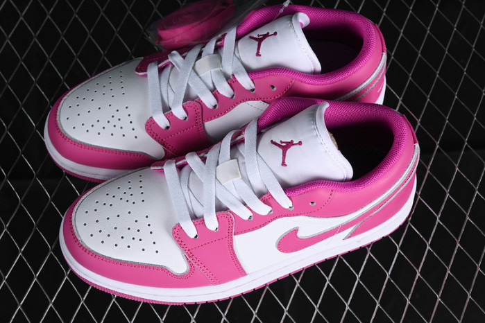 Jordan 1 Low Fire Pink (GS) FV8486-600