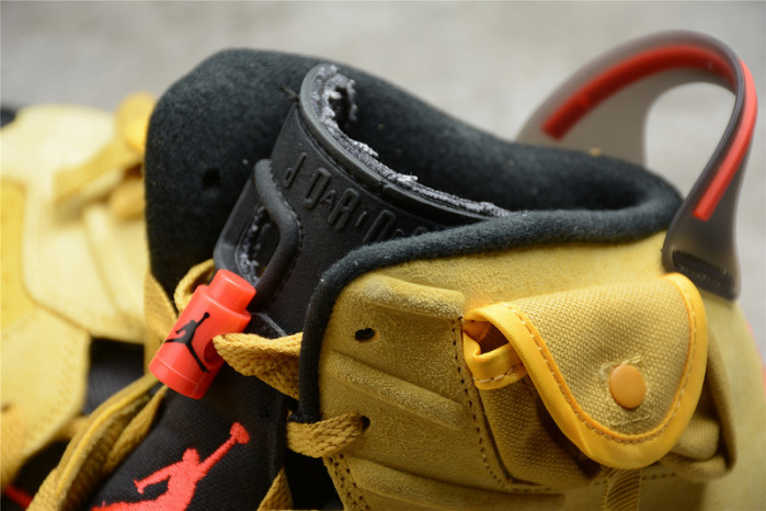 Travis Scott Air Jordan 6 yellow Cactus Jack CN1084-300
