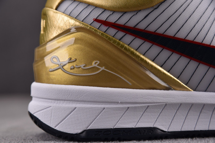 NIKE KOBE 4 PROTRO GOLD MEDAL FQ3544-100