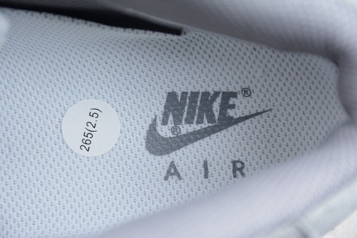 Nike Air Force 1 07 Mid Wolf Grey Dark Grey White Shoes CW2288-668