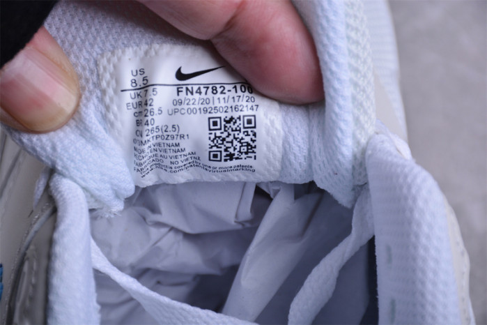 Nike Air Max 1 SE White Rainbow Lace Swoosh (GS) Kids FN4782-100