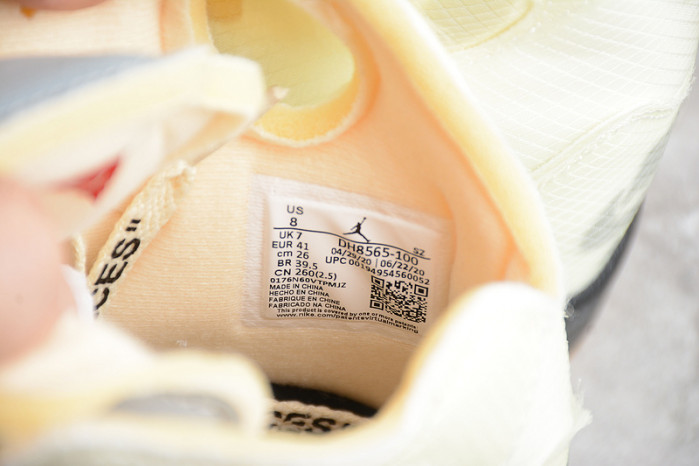 OFW Air Jordan 5 Sail Fire Red DH8565-100