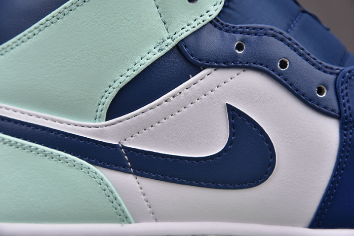 Jordan 1 Mid Mystic Navy Mint Foam 554724-413
