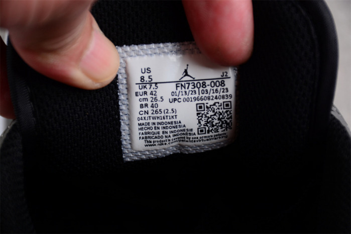 AIR JORDAN 1 LOW LIGHT GRAPHITE VIVID ORANGE FN7308-008