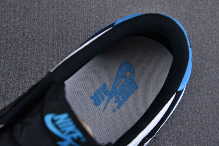 Jordan 1 Retro Low OG Black Dark Powder Blue CZ0790-104