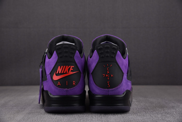 Travis Scott x Air Jordan 4 Retro Purple