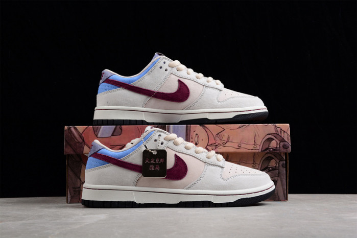Otomo Katsuhiro x Nike SB Dunk Low Steamboy OST Dark Red Blue LF0039-005