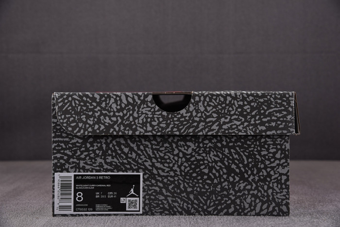 Air Jordan 3 “Cardinal Red” CT8532-126