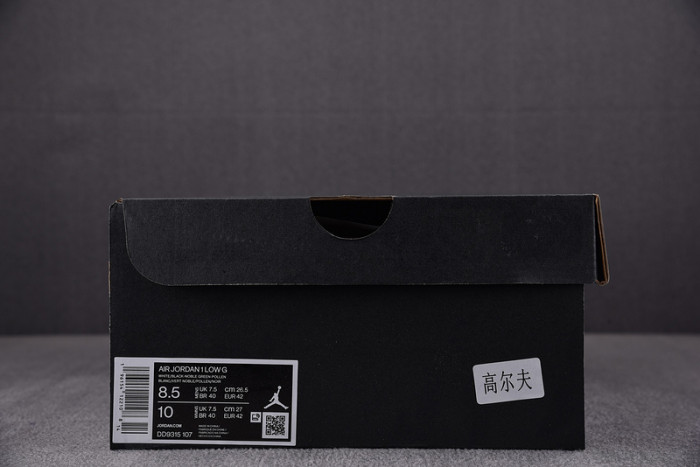 Jordan 1 Retro Low Golf Noble Green DD9315-107