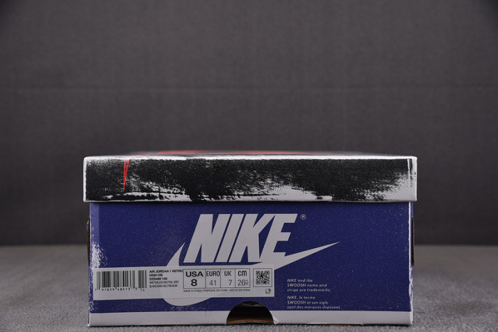 Air Jordan 1 High OG "White/Deep Royal Blue" DZ5485-100