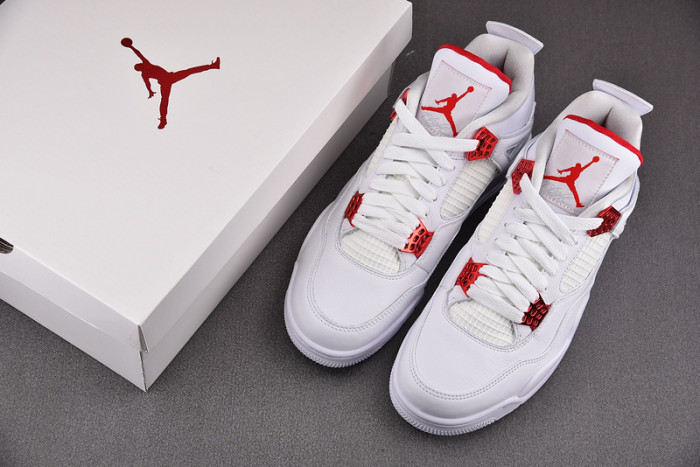 Air Jordan 4 Retro “Pure Money” Red Metallic CT8527-112