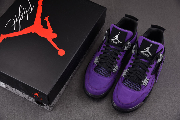 Travis Scott x Air Jordan 4 Retro Purple