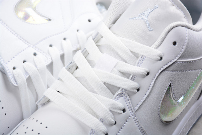 AIR JORDAN 1 LOW GS GLITTER SWH FQ9112-100