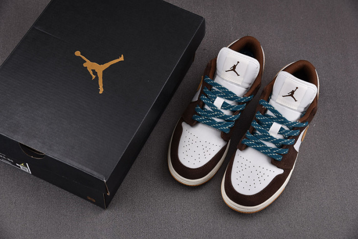 AIR JORDAN 1 LOW GS CACAO WOW GEODE TEAL FB2216-200