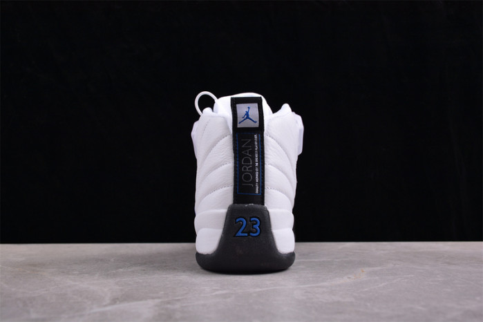 AIR JORDAN 12 RETRO BLACK AND BLUE
