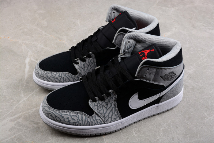 Jordan 1 Mid Elephant Print DM1200-016