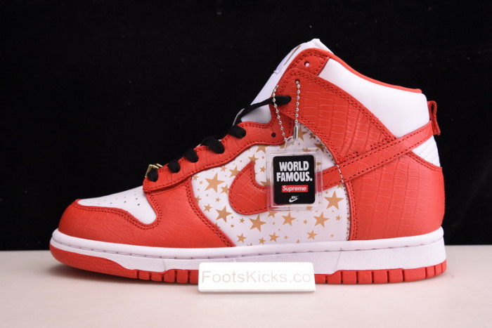 nike sb dunk high S*p*e orange 307385-181