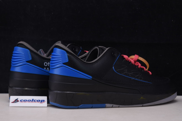 AIR Jordan 2 Retro Low SP OFW Black Blue DJ4375-004
