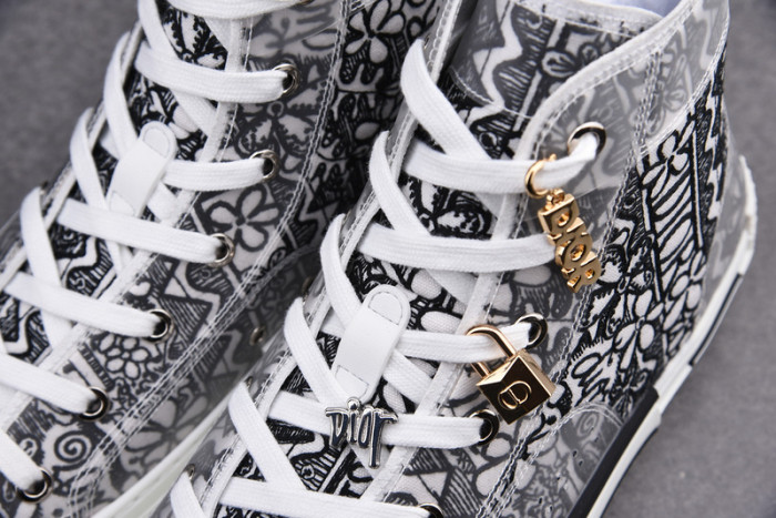 B23 OBLIQUE HIGH TOP SNEAKERS T00480H0534