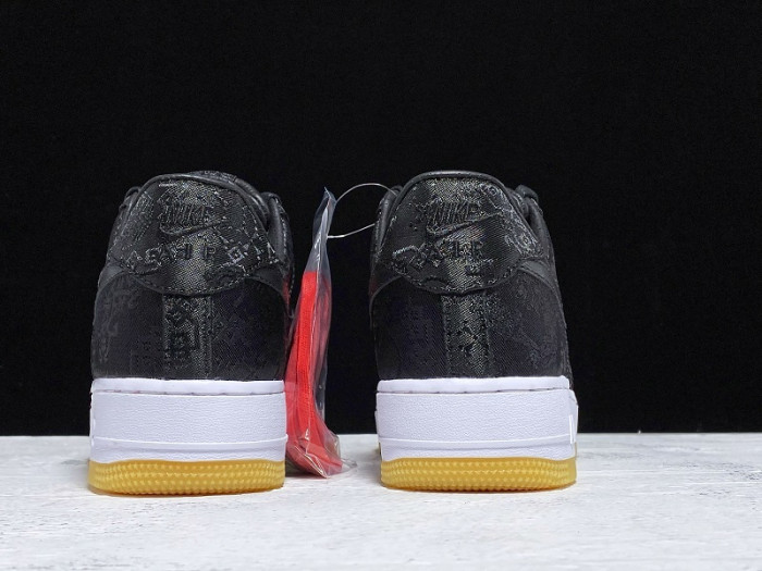 Fragment CLOT Nike Air Force 1 Black CZ3986-001